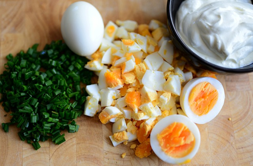 Avocado Eier Salat